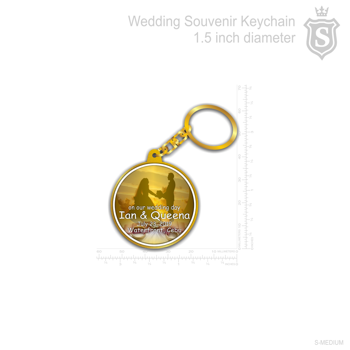 Wedding deals souvenirs keychains