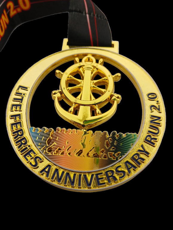 Lite Ferries Anniversary Run 2.0 Medal 2024