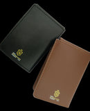 PNP Leather Bifold Wallet Badge Holder Set