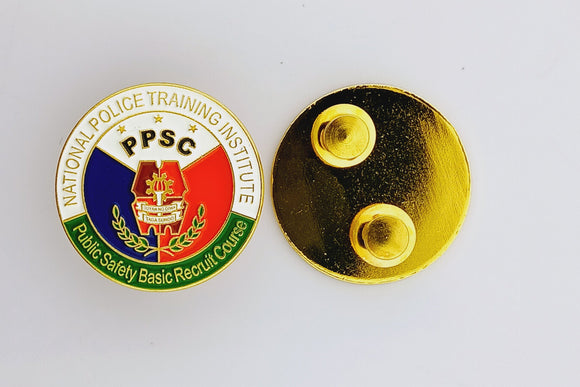 Public Safety Basic Recruit Course (PSBRC) Pin