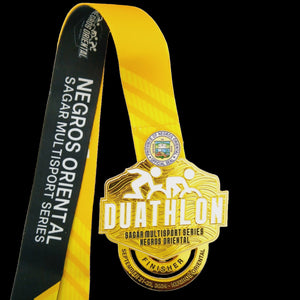 Negros Oriental Duathlon Medal 2024