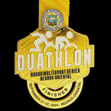 Negros Oriental Duathlon Medal 2024