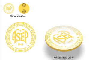 Association of Structural Engineers of the Philippines (ASEP) Pin