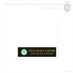 Gullas College Of Medicine Nameplate - Intern