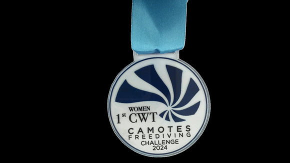 Camotes Free Diving Challenge Medal 2024