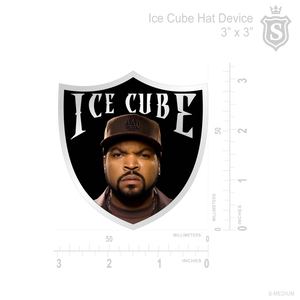 Ice Cube Hat Badge Cap Device