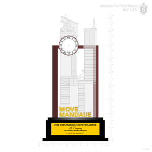 Mandaue Tax Payer Plaque 2024