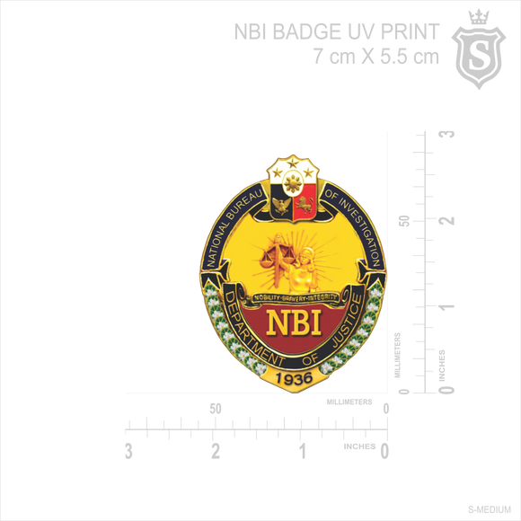 National Bureau Of Investigation (NBI) Badge