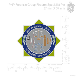 PNP Forensic Group Firearm Specialist Pin