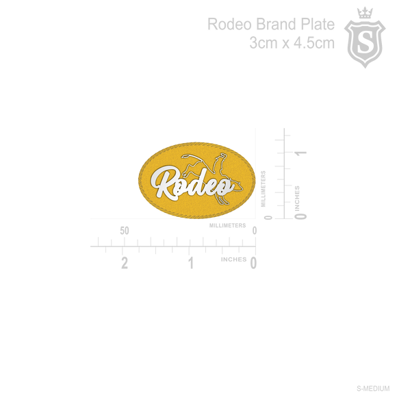 RODEO BRANDPLATE