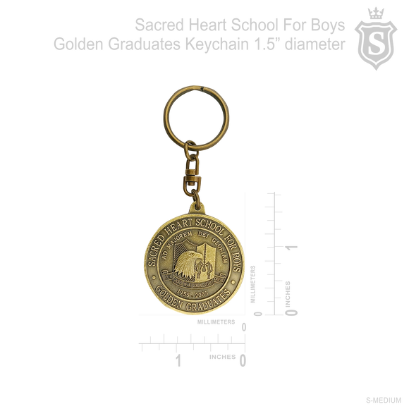 Sacred Heart School For Boys Keychain- Golden Graduates Batch 2005