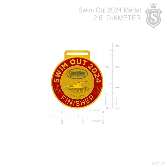 Swim Out Medal 2024