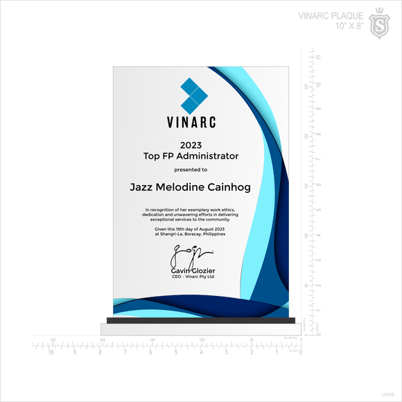 Vinarc Plaque 2023