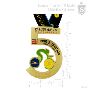 Tabuelan Triathlon 111 Medal