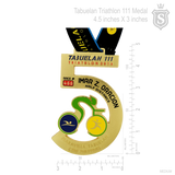 Tabuelan Triathlon 111 Medal