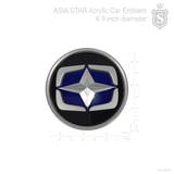 Asia Star Car Emblem