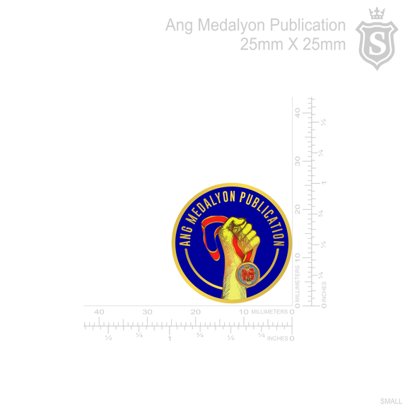 ANG MEDALYON PUBLICATION PIN