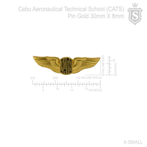 CATS-Cebu Aeronautical Technical School Pin