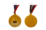 City of Cebu Academic Excellence Award Medal Gold 1.75 inch