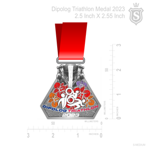 Dipolog Triathlon Medal 2023