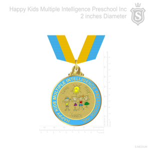 Happy Kids Multiple Intelligence Preschool Inc. Medal