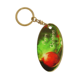 Merry Christmas Keychain Acrylic 65mm