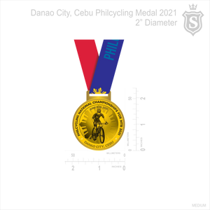 Danao Philcycling Medal