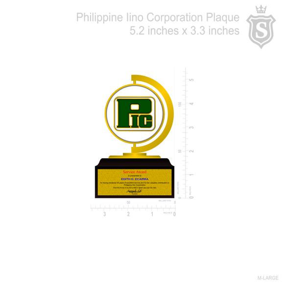 Philippine iino Corporation Plaque