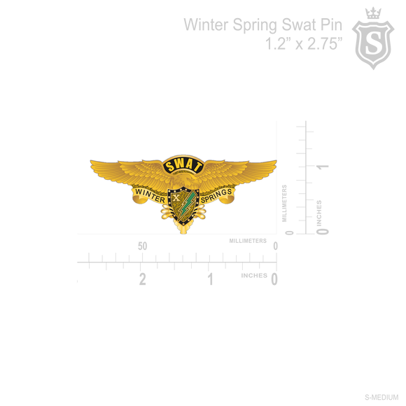 SWAT Winter Spring Pin