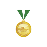 Round Soccer Medal